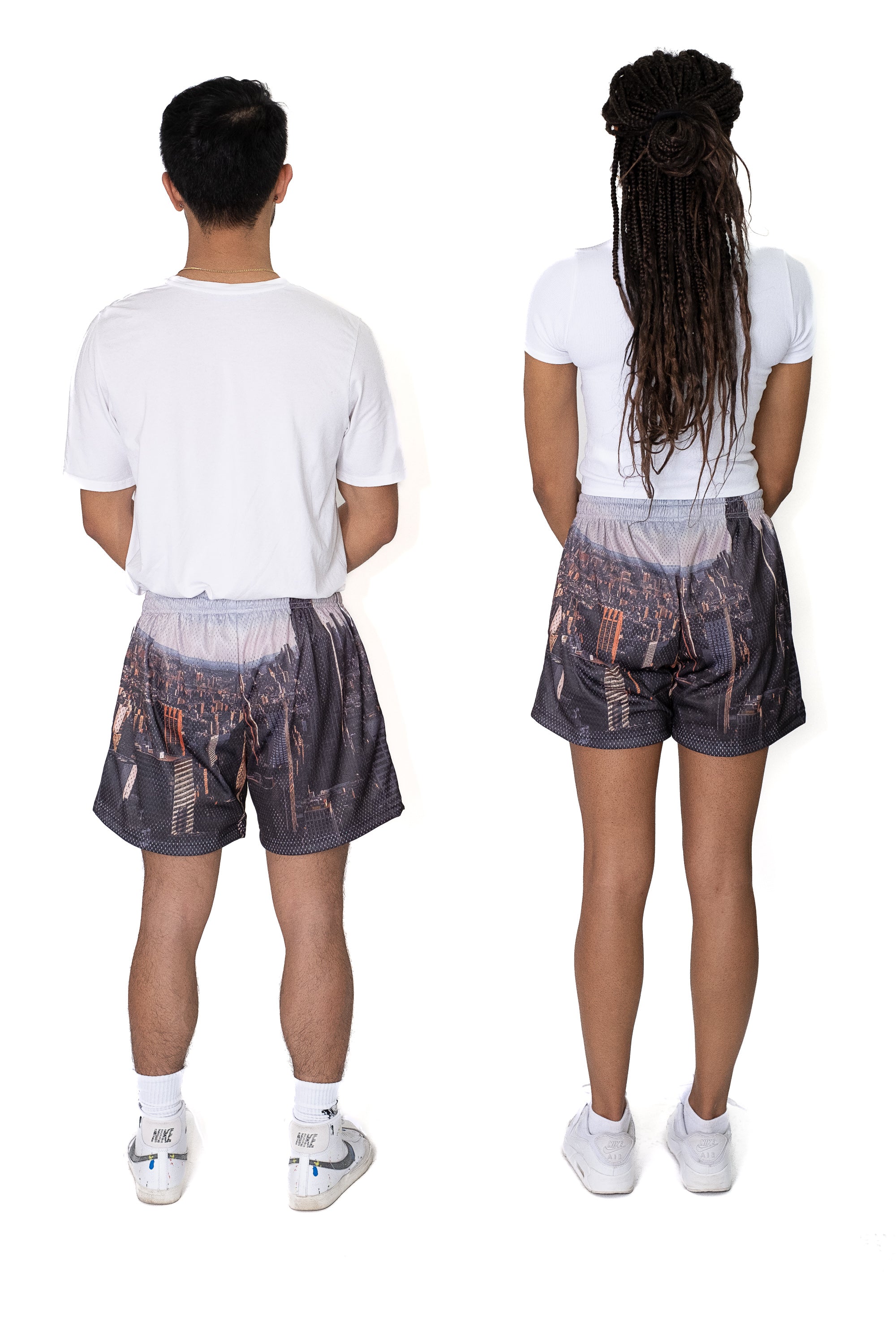 Athletic Basic Shorts - NYC Skylines