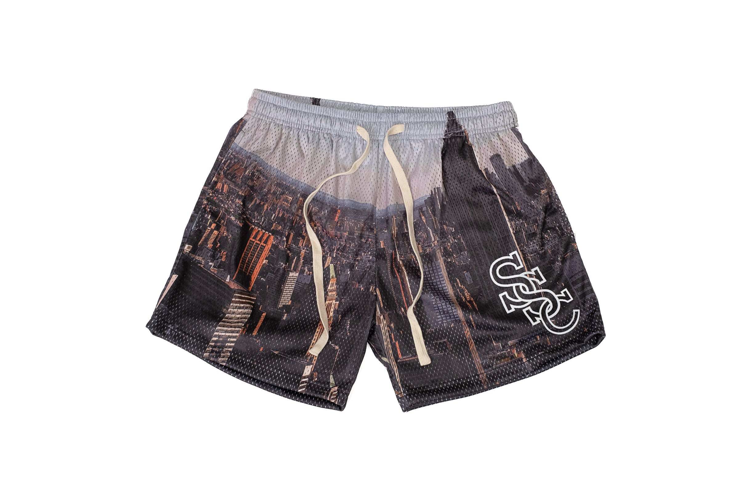 Athletic Basic Shorts - NYC Skylines