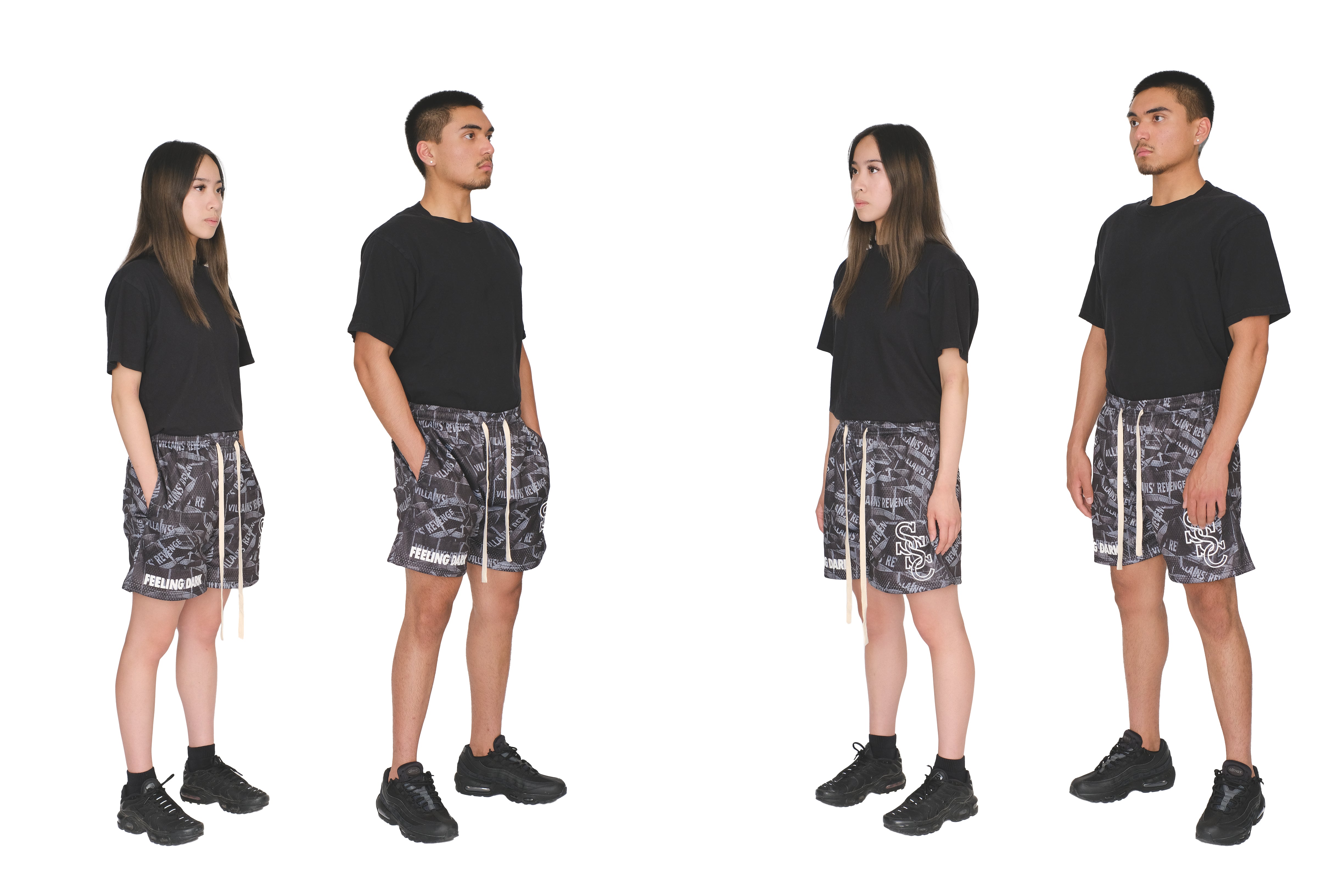 Athletic Basic Shorts - VR Feeling Dark